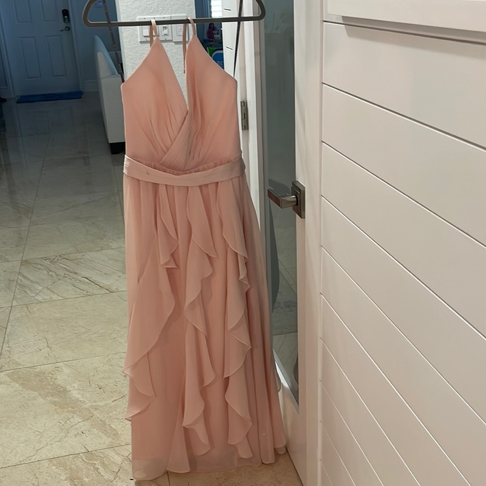 David’s Bridal - pink dress, size 4